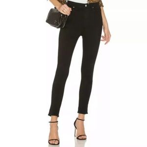 AGOLDE Revolve Filter Free High Rise Jeans Size 26 Black Skinny Stretch X20